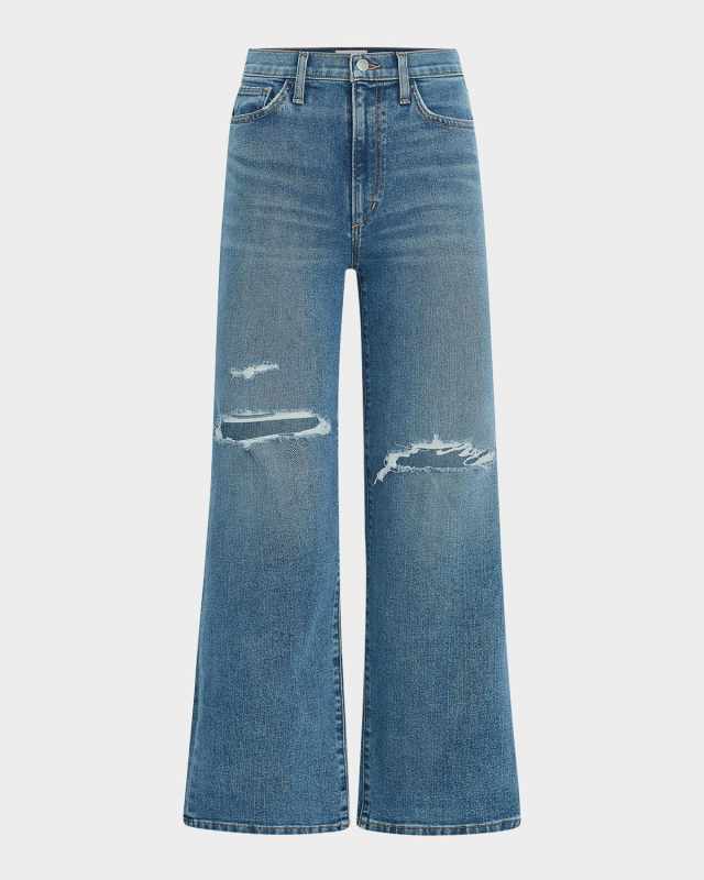 The Blake Cropped Wide-Leg Jeans